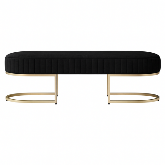 Recamier Glow138cm Cama Box Casal Queen Base Champanhe Zahav